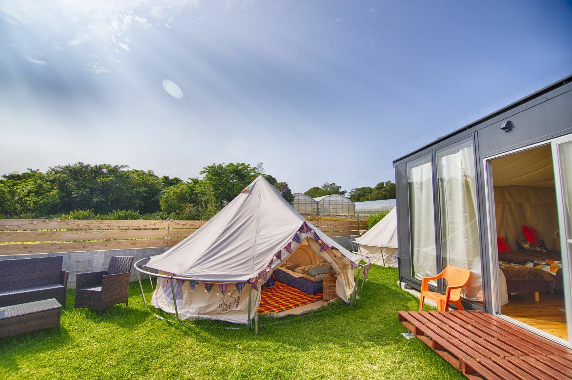 Half Glamping Hoshioto Villa Nakijin Exterior foto