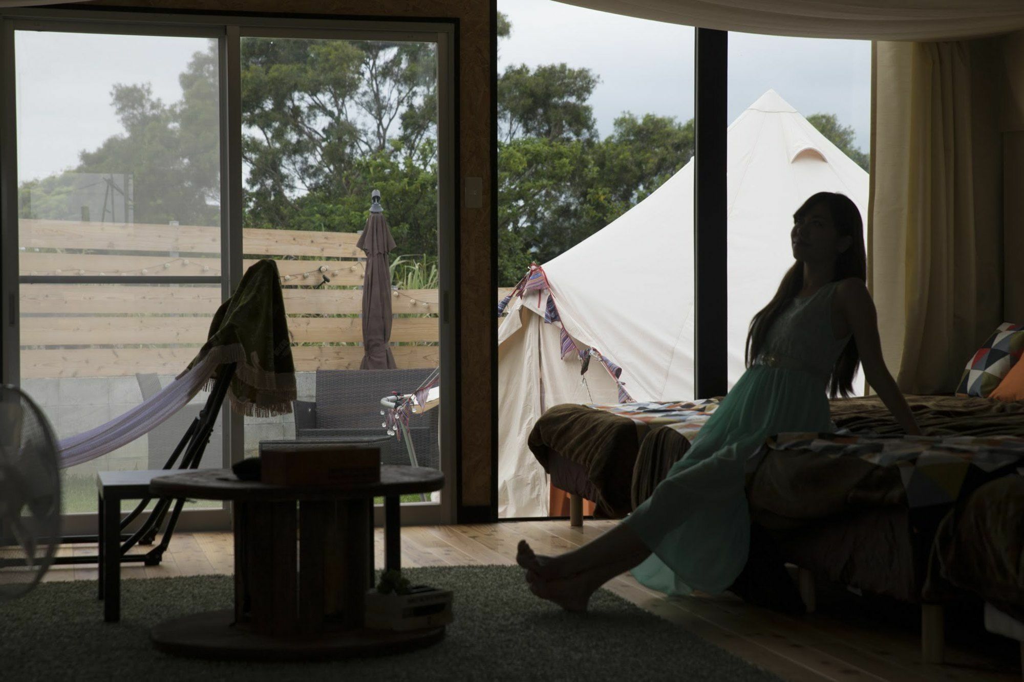 Half Glamping Hoshioto Villa Nakijin Exterior foto
